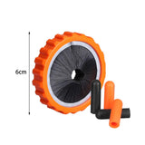 Maxbell Round Arrow Rest Compound Stand Equipment Lightweight for Professional Orange
