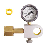 Maxbell Quick Connect Adaptor Bottle Outdoor Refill Durable Soda Supplies with Clock, CGA320