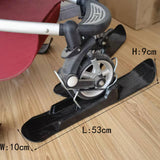 Maxbell Snow Sledge Board Snow Scooter Universal for Baby Stroller Balance Bikes