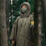 Maxbell Portable Sleeping Bag Cloak Hooded Blanket Hammock for Backpacking