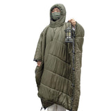 Maxbell Portable Sleeping Bag Cloak Hooded Blanket Hammock for Backpacking