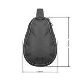 Maxbell Camping Bowl Storage Bag Oxford Cloth Carrying Bag Case for Backpacking Black