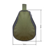 Maxbell Camping Bowl Storage Bag Oxford Cloth Carrying Bag Case for Backpacking Green