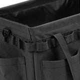 Maxbell Camping Storage Bag Tool Organizer Barbecue with Carry Handles Utility Tote Black