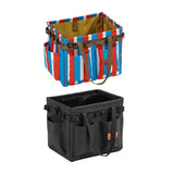 Maxbell Camping Storage Bag Tool Organizer Barbecue with Carry Handles Utility Tote Black