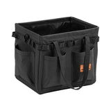 Maxbell Camping Storage Bag Tool Organizer Barbecue with Carry Handles Utility Tote Black