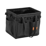 Maxbell Camping Storage Bag Tool Organizer Barbecue with Carry Handles Utility Tote Black