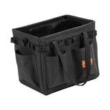 Maxbell Camping Storage Bag Tool Organizer Barbecue with Carry Handles Utility Tote Black