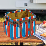 Maxbell Camping Storage Bag Tool Organizer Barbecue with Carry Handles Utility Tote Multicolor