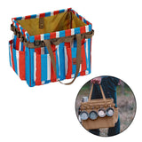 Maxbell Camping Storage Bag Tool Organizer Barbecue with Carry Handles Utility Tote Multicolor