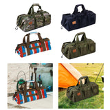 Maxbell Tent Stakes Storage Bag Camping Tent Pegs Pouch for Garden Backpacking Multicolor