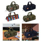 Maxbell Tent Stakes Storage Bag Camping Tent Pegs Pouch for Garden Backpacking Multicolor