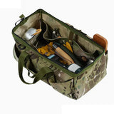 Maxbell Tent Stakes Storage Bag Camping Tent Pegs Pouch for Garden Backpacking Multicolor