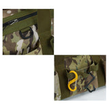 Maxbell Tent Stakes Storage Bag Camping Tent Pegs Pouch for Garden Backpacking Multicolor