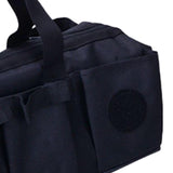 Maxbell Tent Stakes Storage Bag Camping Tent Pegs Pouch for Garden Backpacking Black