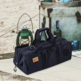 Maxbell Tent Stakes Storage Bag Camping Tent Pegs Pouch for Garden Backpacking Black