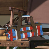 Maxbell Tent Stakes Storage Bag Camping Tent Pegs Pouch for Garden Backpacking Stripe