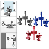 Maxbell Set of 3 Fishing Chair Accessories Fishing Rod Holder Bracket for Beach grey