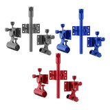 Maxbell Set of 3 Fishing Chair Accessories Fishing Rod Holder Bracket for Beach grey