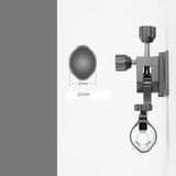 Maxbell Set of 3 Fishing Chair Accessories Fishing Rod Holder Bracket for Beach grey