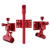 Maxbell Set of 3 Fishing Chair Accessories Fishing Rod Holder Bracket for Beach red