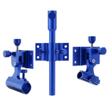 Maxbell Set of 3 Fishing Chair Accessories Fishing Rod Holder Bracket for Beach blue