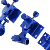 Maxbell Set of 3 Fishing Chair Accessories Fishing Rod Holder Bracket for Beach blue