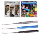 Maxbell Fish Hook Remover Safety Separator Device Extractor Supplies for Ice Fishing Blue