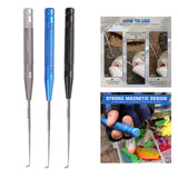Maxbell Fish Hook Remover Safety Separator Device Extractor Supplies for Ice Fishing Blue