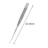 Maxbell Fish Hook Remover Safety Separator Device Extractor Supplies for Ice Fishing Gray
