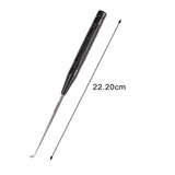 Maxbell Fish Hook Remover Safety Separator Device Extractor Supplies for Ice Fishing Black