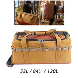 Maxbell Duffel Tote Stuff Pouch Camping Tent Storage Bag for Tent Pegs Backpacking 53L 62x28x30cm