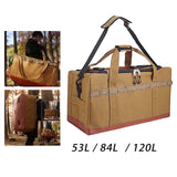 Maxbell Duffel Tote Stuff Pouch Camping Tent Storage Bag for Tent Pegs Backpacking 53L 62x28x30cm