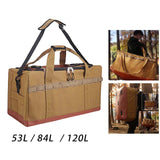 Maxbell Duffel Tote Stuff Pouch Camping Tent Storage Bag for Tent Pegs Backpacking 53L 62x28x30cm