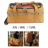 Maxbell Duffel Tote Stuff Pouch Camping Tent Storage Bag for Tent Pegs Backpacking 53L 62x28x30cm