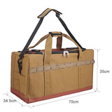 Maxbell Duffel Tote Stuff Pouch Camping Tent Storage Bag for Tent Pegs Backpacking 84L 70x34.5x35cm