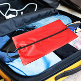 Maxbell Multifunction Travel Shoes Bags Toiletry Carrier Case Waterproof for Gym red