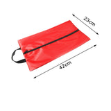 Maxbell Multifunction Travel Shoes Bags Toiletry Carrier Case Waterproof for Gym red