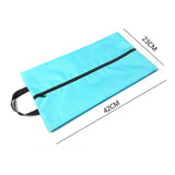 Maxbell Multifunction Travel Shoes Bags Toiletry Carrier Case Waterproof for Gym light blue