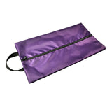 Maxbell Multifunction Travel Shoes Bags Toiletry Carrier Case Waterproof for Gym violet