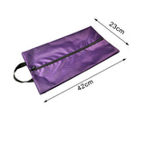 Maxbell Multifunction Travel Shoes Bags Toiletry Carrier Case Waterproof for Gym violet