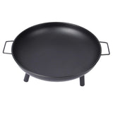 Maxbell Cast Firepit Large Sturdy Stand for Backyard Hiking Traveling