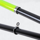 Maxbell Telescopic Fishing Rod Collapsible Spinning Rod Ceramic Guide Rings 540cm