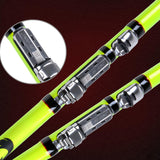 Maxbell Telescopic Fishing Rod Collapsible Spinning Rod Ceramic Guide Rings 540cm