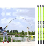 Maxbell Telescopic Fishing Rod Collapsible Spinning Rod Ceramic Guide Rings 540cm