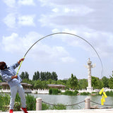 Maxbell Telescopic Fishing Rod Collapsible Spinning Rod Ceramic Guide Rings 540cm
