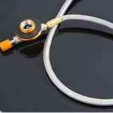Maxbell Folding Camping Gas Stove Furnace Survival Kit Portable Burner for Picnic