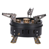 Maxbell Folding Camping Gas Stove Furnace Survival Kit Portable Burner for Picnic