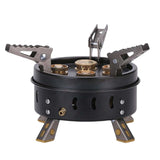 Maxbell Folding Camping Gas Stove Furnace Survival Kit Portable Burner for Picnic
