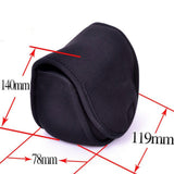 Maxbell Fishing Reel Cover Breathable Outdoor Protectors Portable Storage M